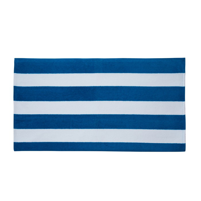 Mijolnir Juego de toallas de baño Cizgi - Blanco, Azul (2 piezas) de 100 x 160 cm Mijolnir Juego de toallas de baño Cizgi - Blanco, Azul (2 piezas) de 100 x 160 cm